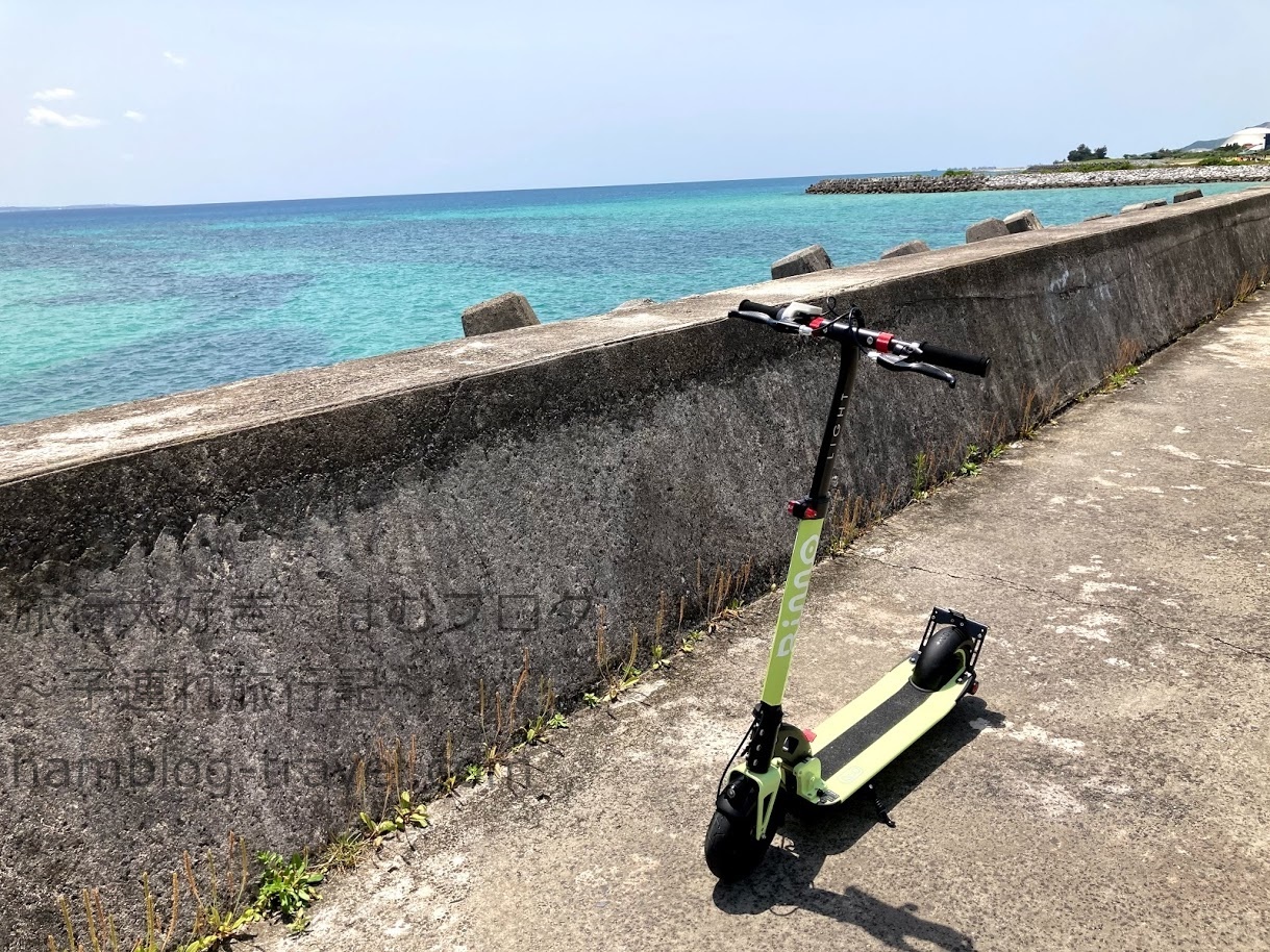 沖縄で電動キックボード体験！沖縄で楽しめる海以外のアクティビティ 