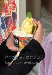 【ウミカジテラス】おすすめのカフェ④マンハッタンロールアイスクリーム