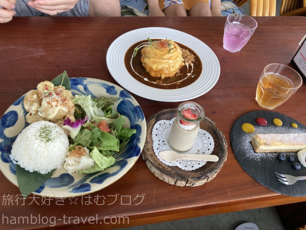 沖縄南部でランチができるカフェ「OOLOO」のメニュー