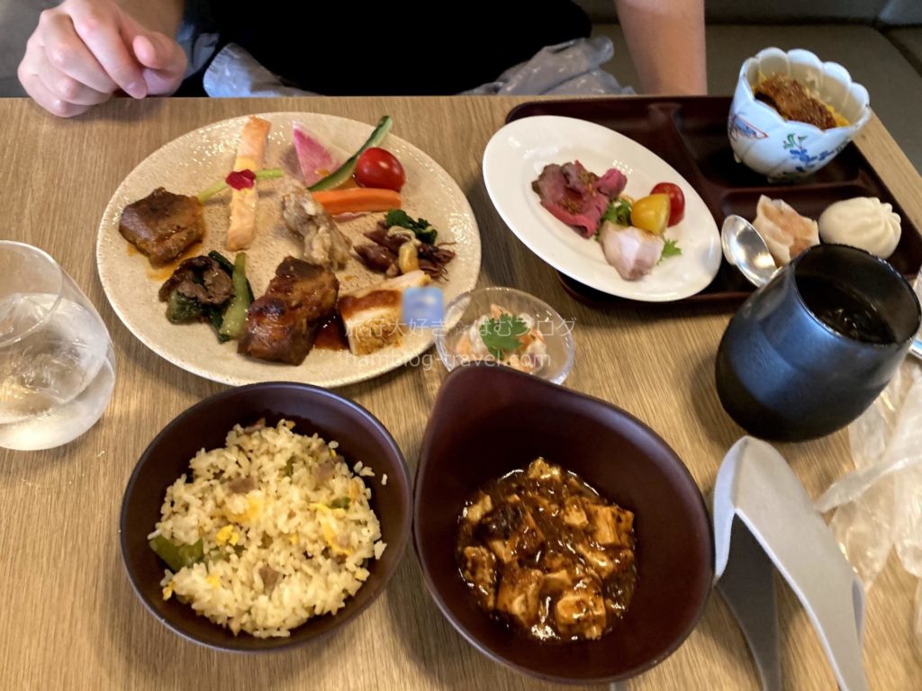 沖縄マリオットのビュッフェレストラン【夕食】